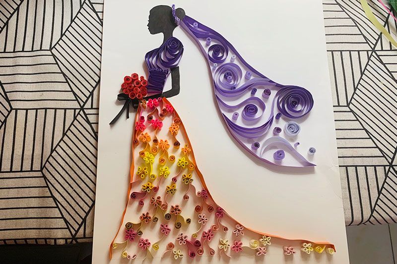 妇女节我是半边天活动作品