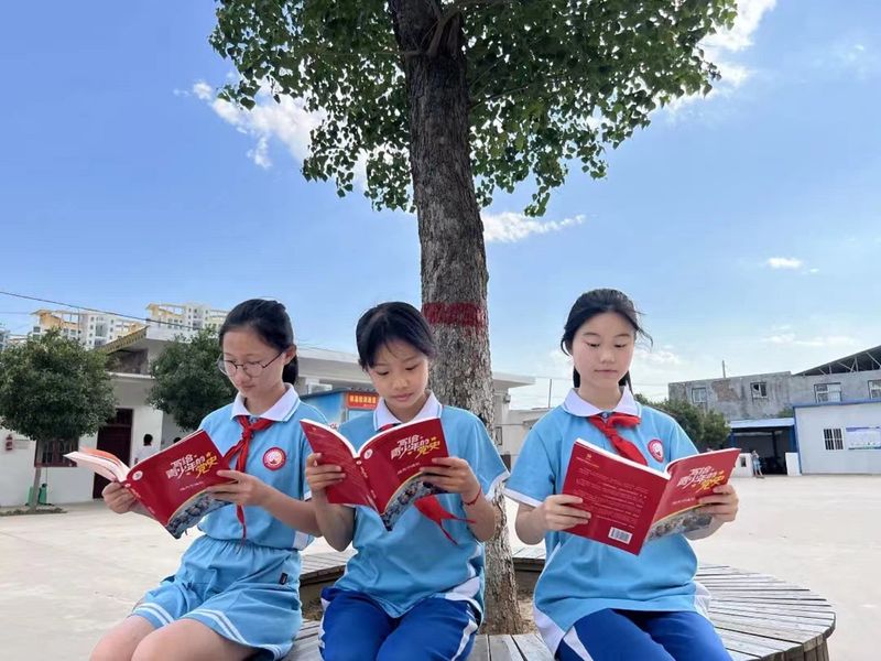 2022年7月21日道清路小学西校区“喜迎二十大，我们学党史”活动