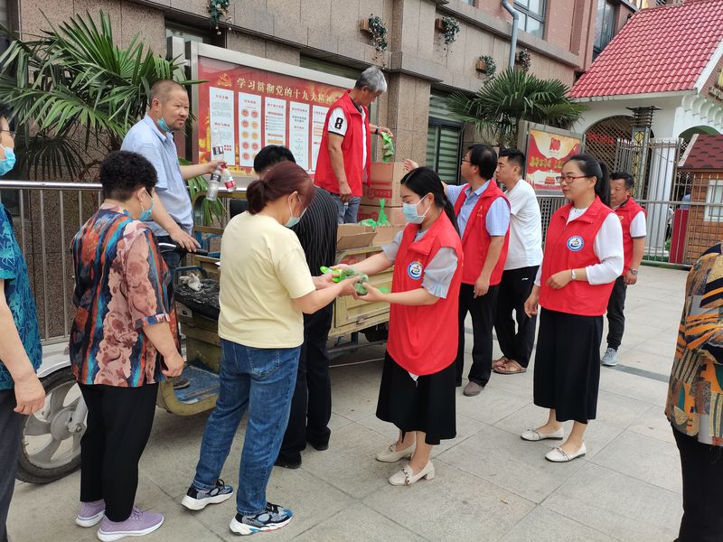 2022年道清路小学新时代文明站端午节志愿服务活动