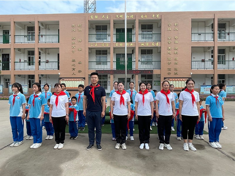2023年5月29日道清路小学西校区入队仪式 (1)